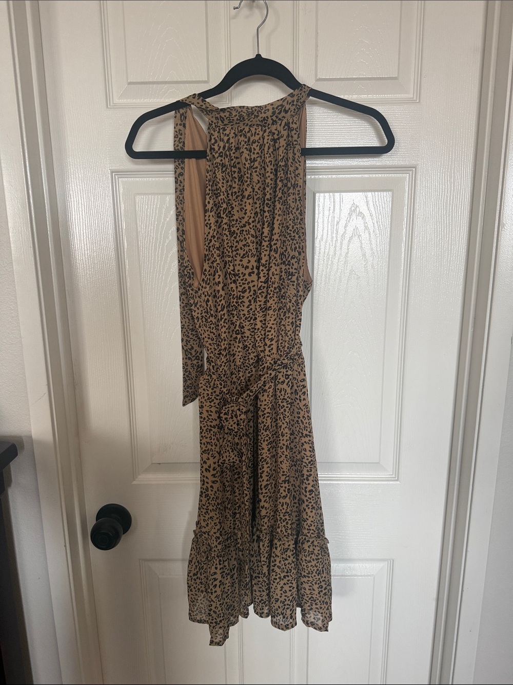 Women’s leopard cocktail dress large Amazon